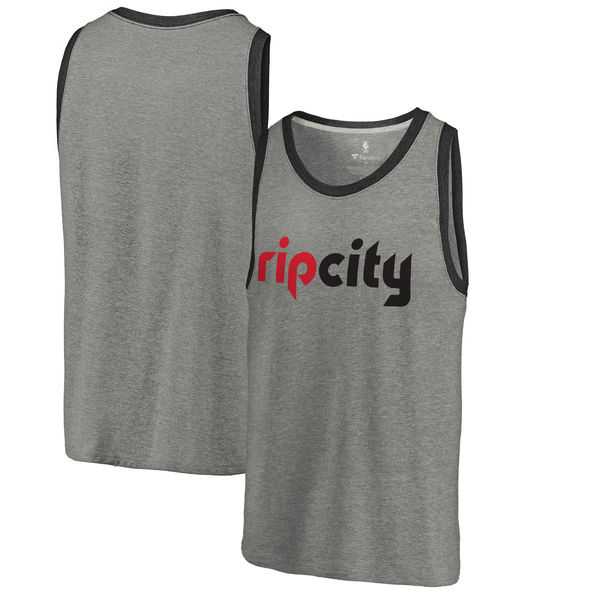 Portland Trail Blazers Fanatics Branded Wordmark Tri-Blend Tank Top - Heathered Gray,We sell and wholesale Portland Trail Blazers Fanatics Branded Wordmark Tri-Blend Tank Top - Heathered Gray on line form chian!